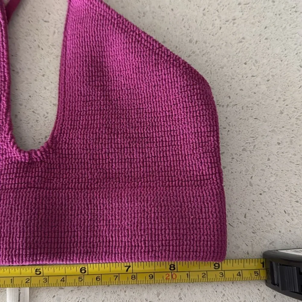 NWOT Free People The Rib Reach For Triangle Bra XS/S Seamless Pull On Voop